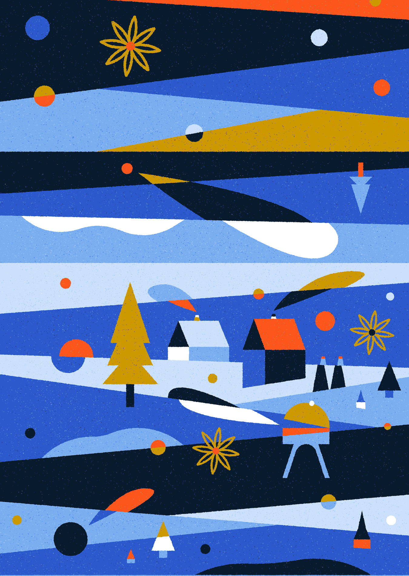 Gift wrapping paper pattern for Gewürzhaus — 2